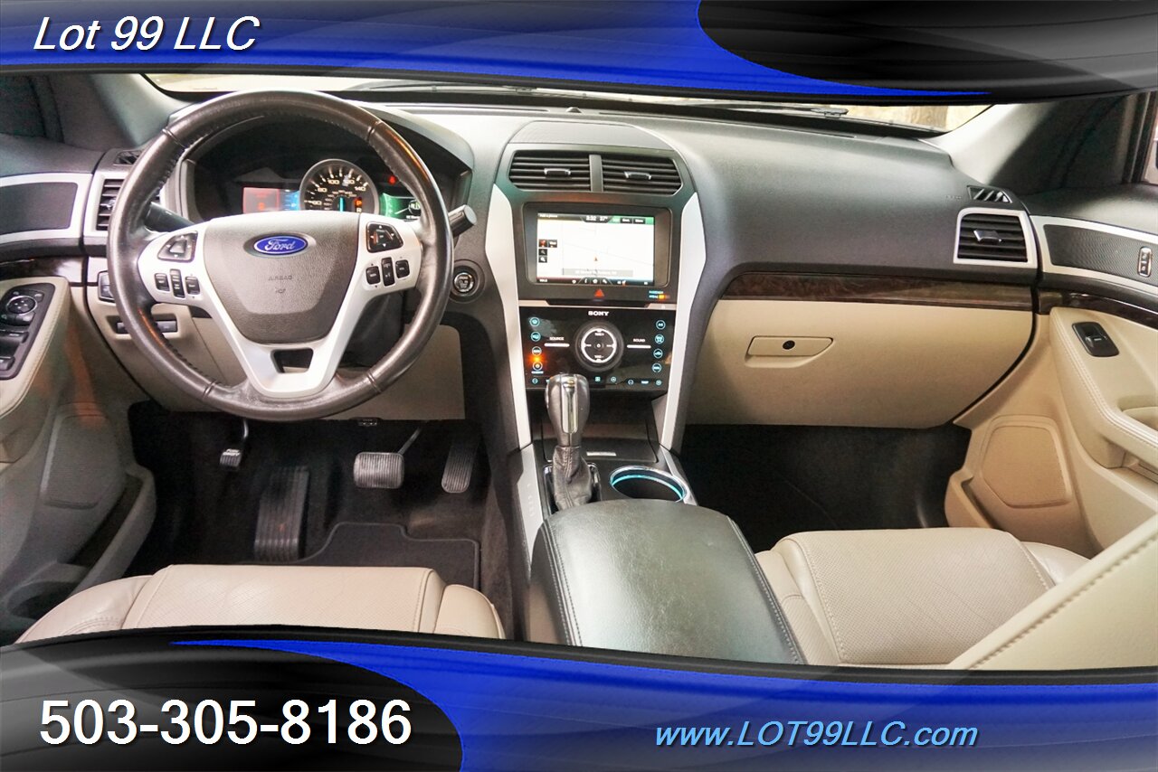 2012 Ford Explorer Limited V6 Auto Heated Leather GPS 3 ROW 1 OWNER   - Photo 2 - Milwaukie, OR 97267