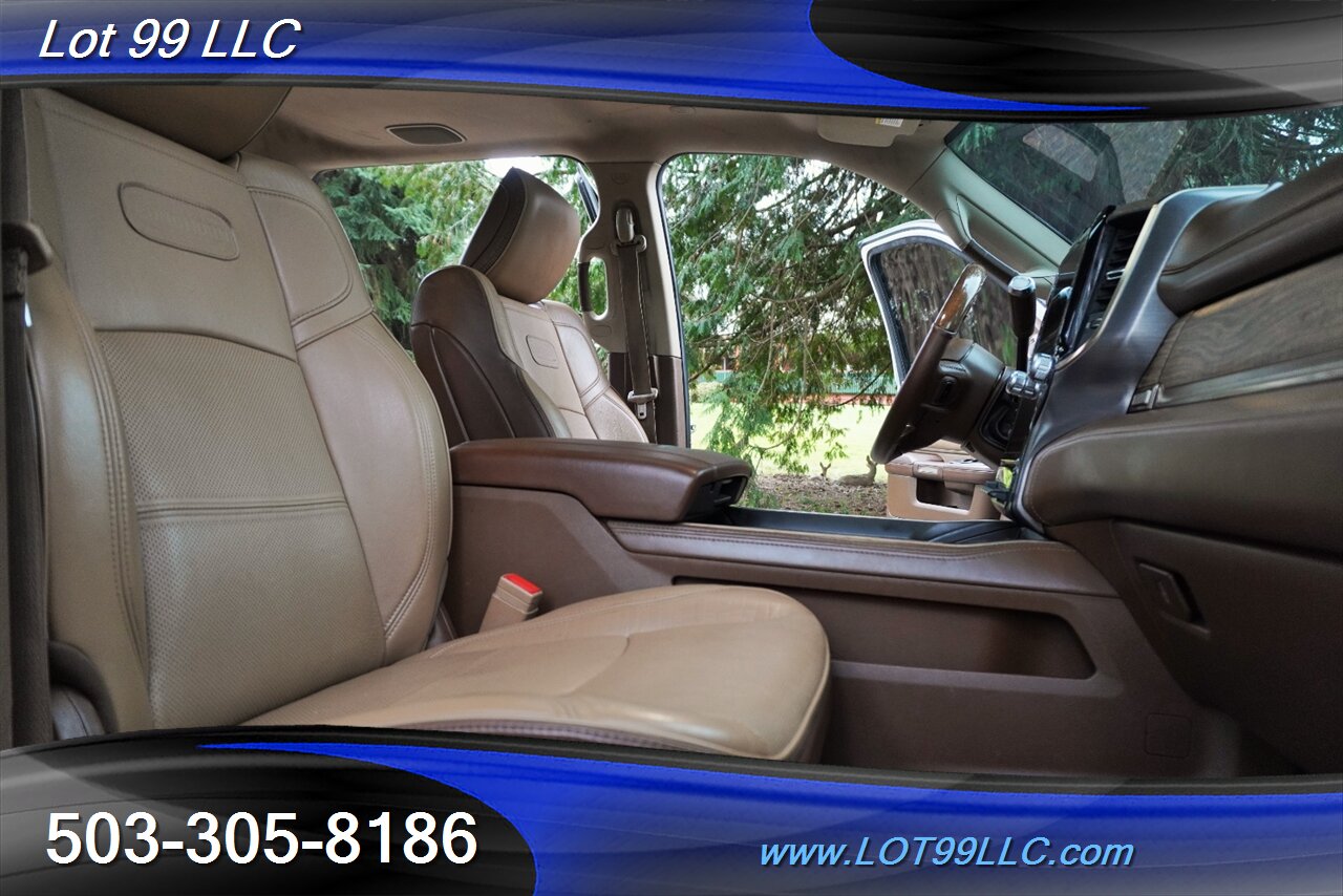 2019 RAM 3500 Laramie Longhorn 4X4 6.7L Cummins ZONE OFF ROAD LIFT FOX SHOCKS 24X14 AMERICAN FORCES NEW 37S TIRES - Photo 19 - Milwaukie, OR 97267