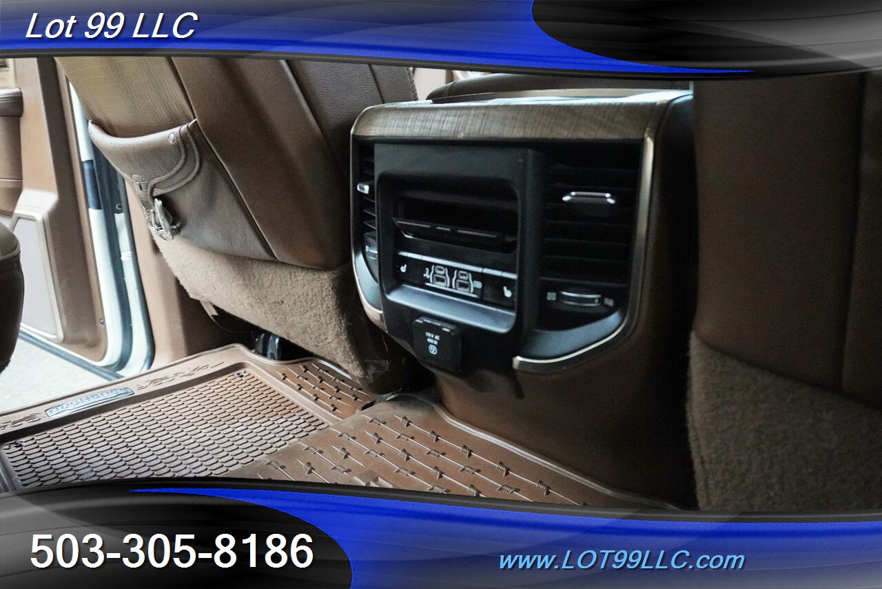 2019 RAM 3500 Laramie Longhorn 4X4 6.7L Cummins ZONE OFF ROAD LIFT FOX SHOCKS 24X14 AMERICAN FORCES NEW 37S TIRES - Photo 38 - Milwaukie, OR 97267