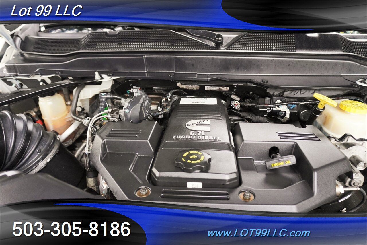 2019 RAM 3500 Laramie Longhorn 4X4 6.7L Cummins ZONE OFF ROAD LIFT FOX SHOCKS 24X14 AMERICAN FORCES NEW 37S TIRES - Photo 20 - Milwaukie, OR 97267