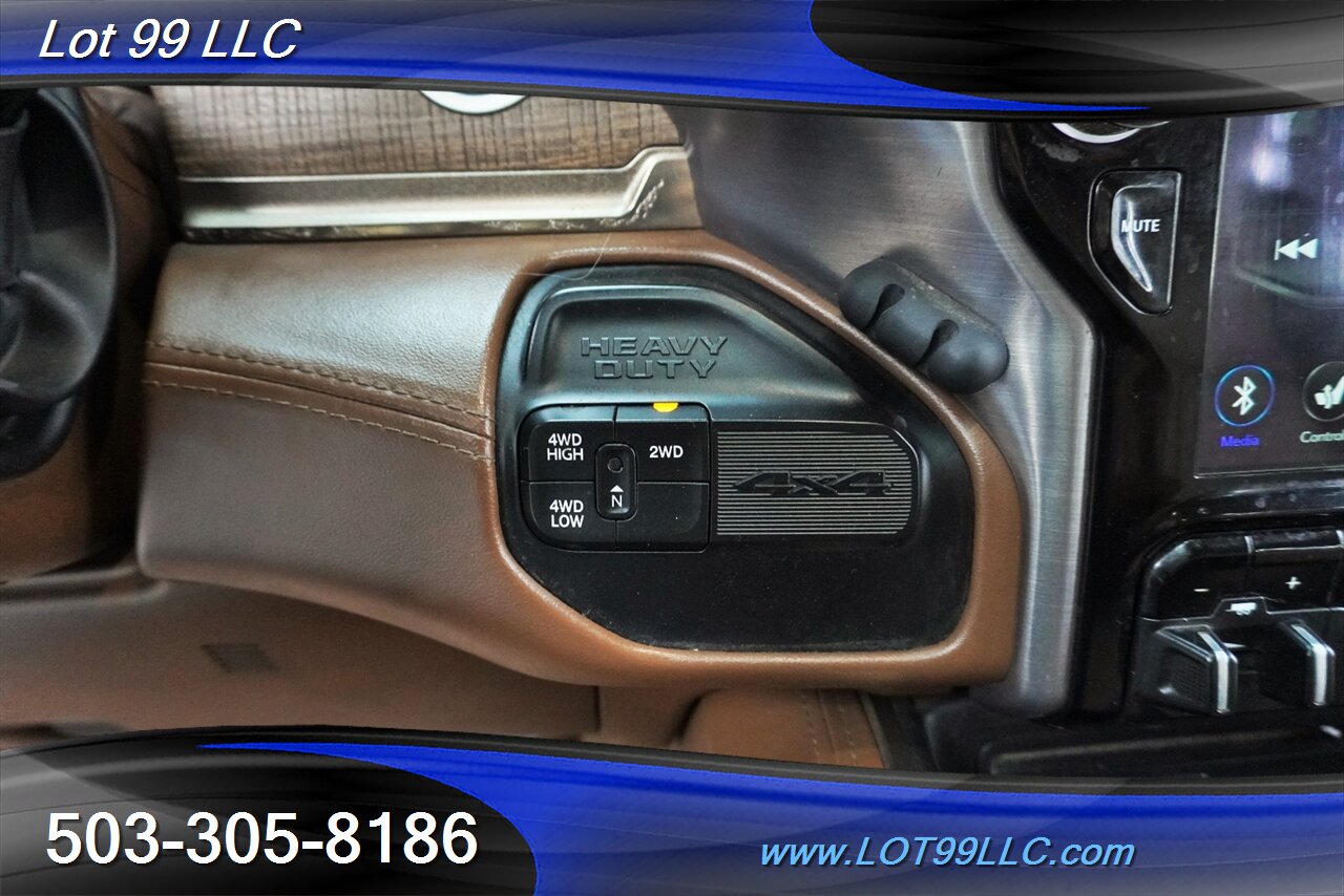 2019 RAM 3500 Laramie Longhorn 4X4 6.7L Cummins ZONE OFF ROAD LIFT FOX SHOCKS 24X14 AMERICAN FORCES NEW 37S TIRES - Photo 25 - Milwaukie, OR 97267