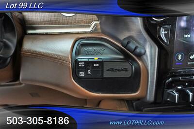 2019 RAM 3500 Laramie Longhorn 4X4 6.7L Cummins NEW LIFT  ZONE OFF ROAD LIFT FOX SHOCKS 24X14 AMERICAN FORCES NEW 37S TIRES - Photo 25 - Milwaukie, OR 97267