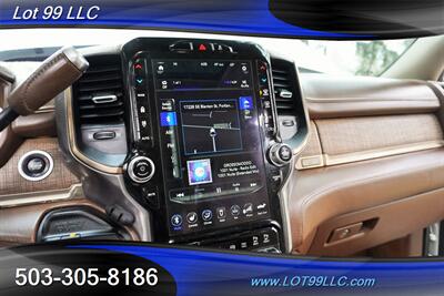 2019 RAM 3500 Laramie Longhorn 4X4 6.7L Cummins NEW LIFT  ZONE OFF ROAD LIFT FOX SHOCKS 24X14 AMERICAN FORCES NEW 37S TIRES - Photo 22 - Milwaukie, OR 97267