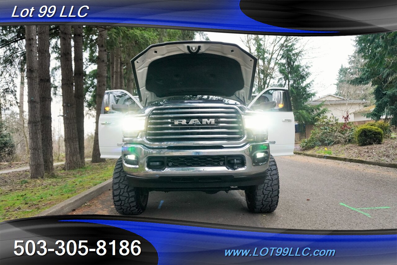 2019 RAM 3500 Laramie Longhorn 4X4 6.7L Cummins ZONE OFF ROAD LIFT FOX SHOCKS 24X14 AMERICAN FORCES NEW 37S TIRES - Photo 30 - Milwaukie, OR 97267