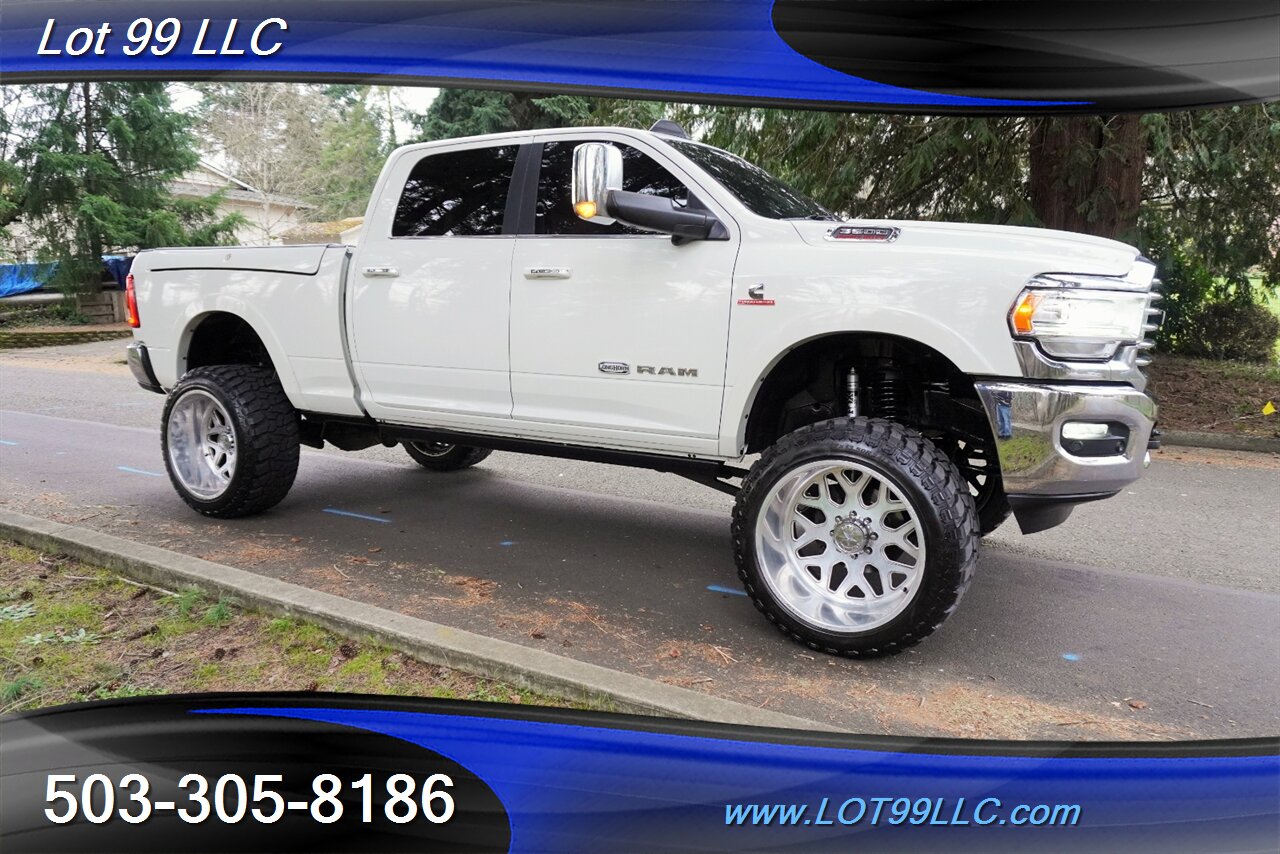 2019 RAM 3500 Laramie Longhorn 4X4 6.7L Cummins ZONE OFF ROAD LIFT FOX SHOCKS 24X14 AMERICAN FORCES NEW 37S TIRES - Photo 7 - Milwaukie, OR 97267