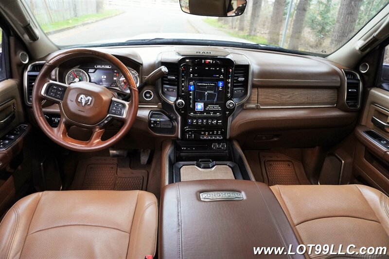 2019 RAM 3500 Laramie Longhorn 4X4 6.7L Cummins  ZONE OFF ROAD LIFT FOX SHOCKS 24X14 AMERICAN FORCES NEW 37S TIRES