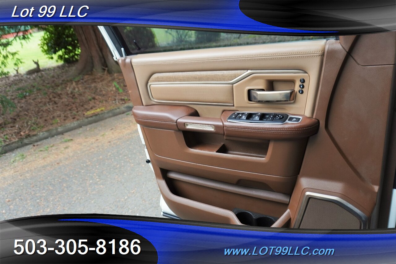 2019 RAM 3500 Laramie Longhorn 4X4 6.7L Cummins ZONE OFF ROAD LIFT FOX SHOCKS 24X14 AMERICAN FORCES NEW 37S TIRES - Photo 27 - Milwaukie, OR 97267