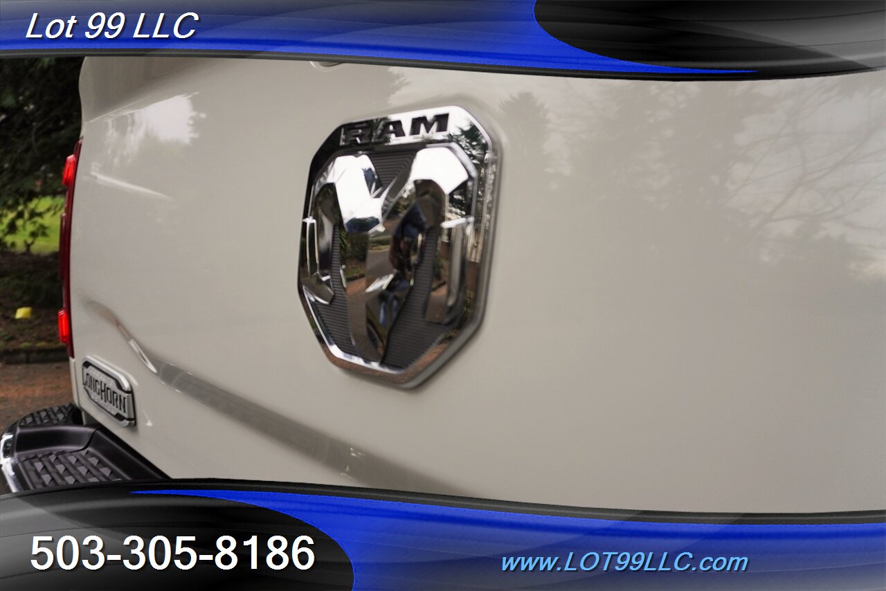 2019 RAM 3500 Laramie Longhorn 4X4 6.7L Cummins ZONE OFF ROAD LIFT FOX SHOCKS 24X14 AMERICAN FORCES NEW 37S TIRES - Photo 34 - Milwaukie, OR 97267