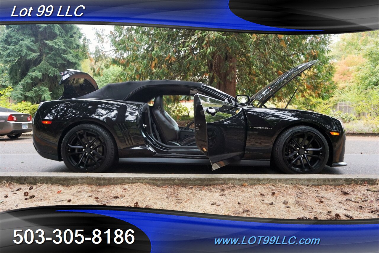 2013 Chevrolet Camaro ZL1 Convertible V8 6.2L SUPERCHARGED LSA NEW TIRES - Photo 27 - Milwaukie, OR 97267