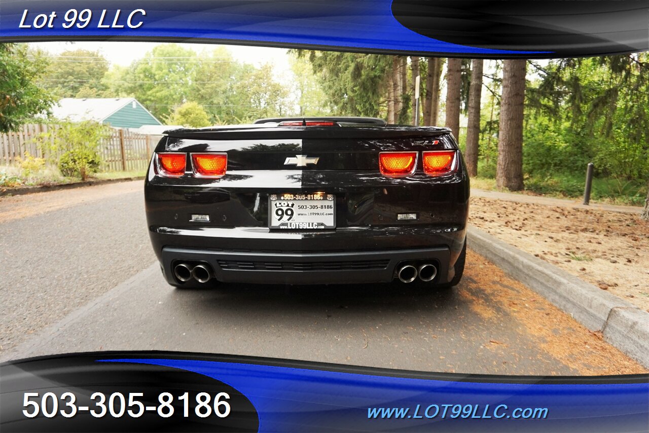 2013 Chevrolet Camaro ZL1 Convertible V8 6.2L SUPERCHARGED LSA NEW TIRES - Photo 10 - Milwaukie, OR 97267