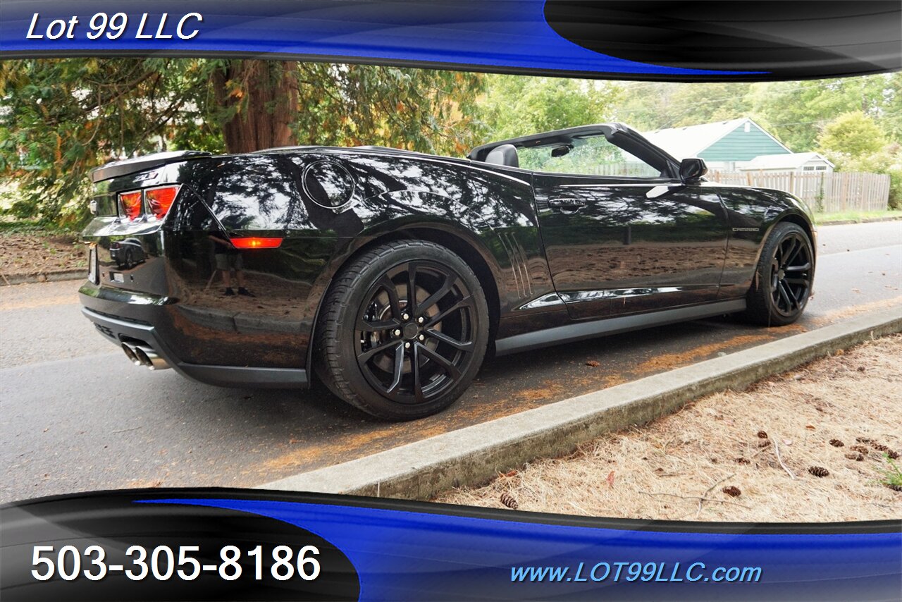 2013 Chevrolet Camaro ZL1 Convertible V8 6.2L SUPERCHARGED LSA NEW TIRES - Photo 9 - Milwaukie, OR 97267