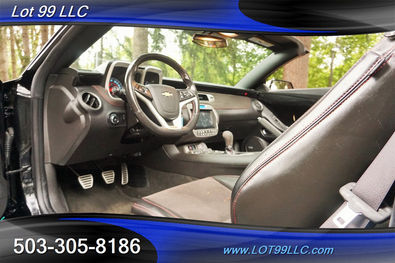 2013 Chevrolet Camaro ZL1 Convertible V8 6.2L SUPERCHARGED LSA NEW TIRES - Photo 12 - Milwaukie, OR 97267
