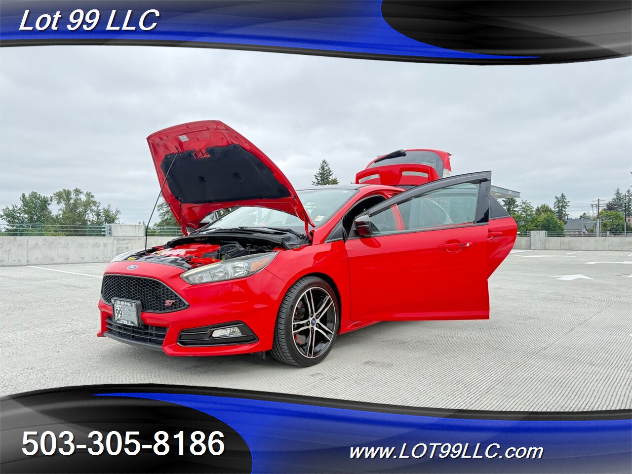 2017 Ford Focus ST 1-Owner 87k Miles 30MPG 6 Speed Manual - Photo 26 - Milwaukie, OR 97267
