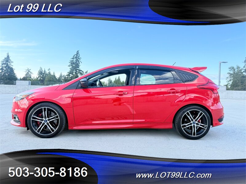 Red 2017 Ford Focus ST Hatchback Front-Wheel Drive 6-Speed Manual
