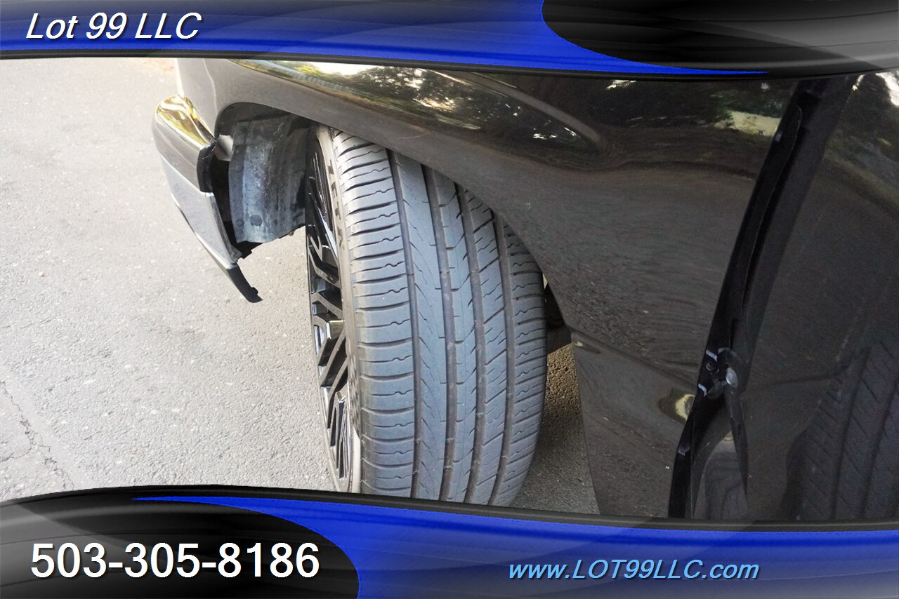 2006 Chevrolet Silverado 1500 LT1 Extended Cab Only 90K Low Miles Tinted Windows  Big SCREEN Black 24 Wheels Like New Tires LOWERED SUPER CLEAN - Photo 24 - Milwaukie, OR 97267