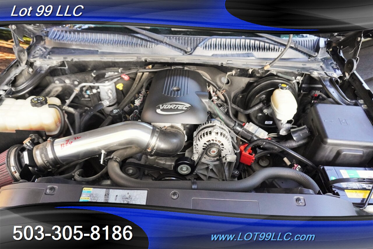 2006 Chevrolet Silverado 1500 LT1 Extended Cab Only 90K Low Miles Tinted Windows  Big SCREEN Black 24 Wheels Like New Tires LOWERED SUPER CLEAN - Photo 16 - Milwaukie, OR 97267