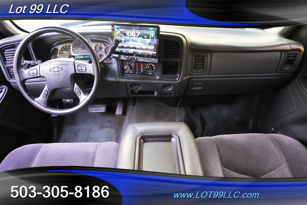 2006 Chevrolet Silverado 1500 LT1 Extended Cab Only 90K Low Miles Tinted Windows  Big SCREEN Black 24 Wheels Like New Tires LOWERED SUPER CLEAN - Photo 2 - Milwaukie, OR 97267