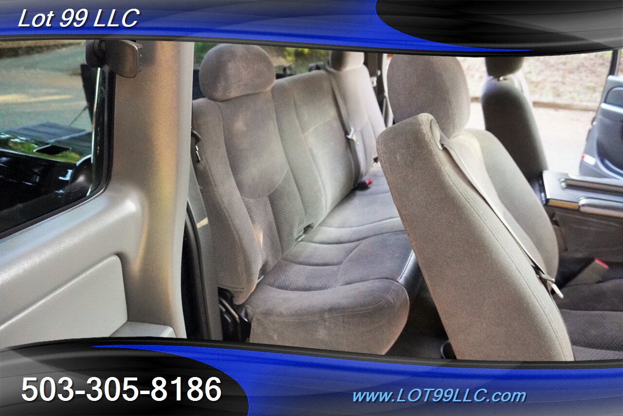 2006 Chevrolet Silverado 1500 LT1 Extended Cab Only 90K Low Miles Tinted Windows  Big SCREEN Black 24 Wheels Like New Tires LOWERED SUPER CLEAN - Photo 14 - Milwaukie, OR 97267
