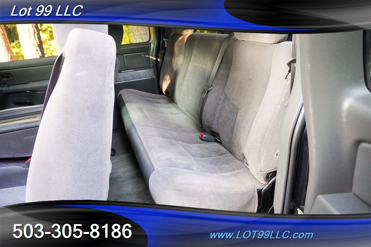 2006 Chevrolet Silverado 1500 LT1 Extended Cab Only 90K Low Miles Tinted Windows  Big SCREEN Black 24 Wheels Like New Tires LOWERED SUPER CLEAN - Photo 12 - Milwaukie, OR 97267