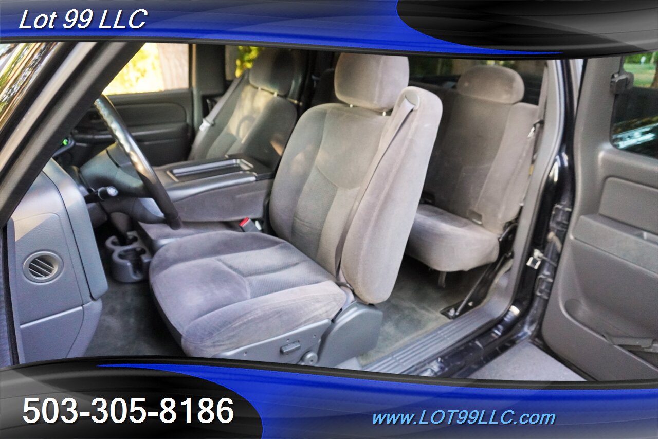 2006 Chevrolet Silverado 1500 LT1 Extended Cab Only 90K Low Miles Tinted Windows  Big SCREEN Black 24 Wheels Like New Tires LOWERED SUPER CLEAN - Photo 13 - Milwaukie, OR 97267