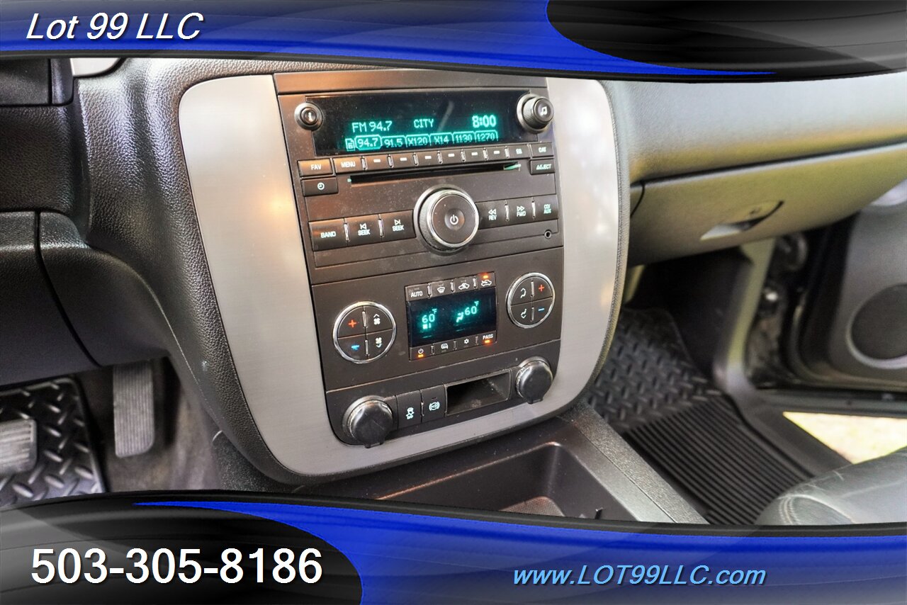 2013 Chevrolet Silverado 3500 HD LTZ 4X4 6.6L Duramax Heated Leather Moon Roof  Short Bed LIFTED Black 20 Wheels NEW TIRES 1 OWNER - Photo 22 - Milwaukie, OR 97267