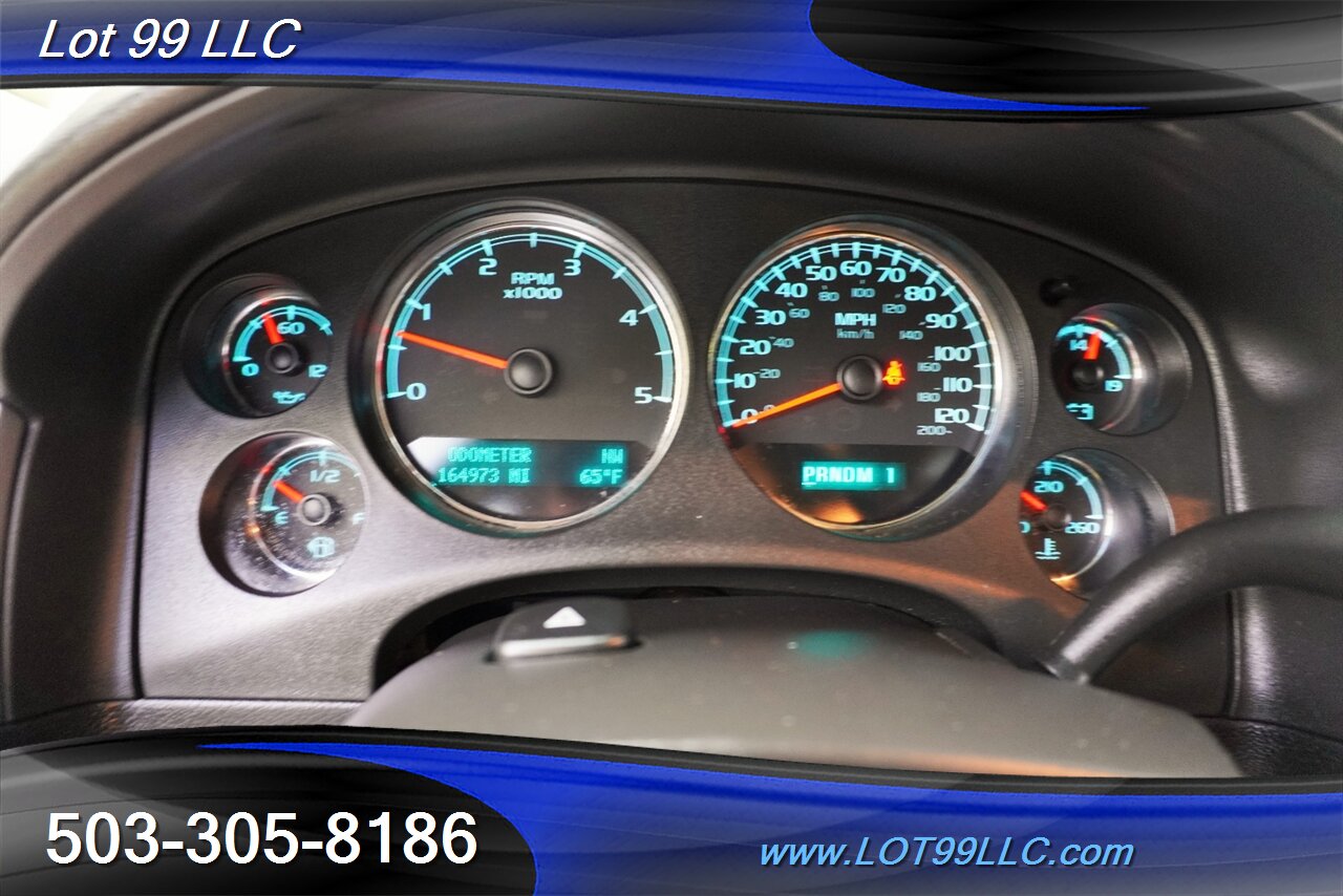 2013 Chevrolet Silverado 3500 HD LTZ 4X4 6.6L Duramax Heated Leather Moon Roof  Short Bed LIFTED Black 20 Wheels NEW TIRES 1 OWNER - Photo 21 - Milwaukie, OR 97267