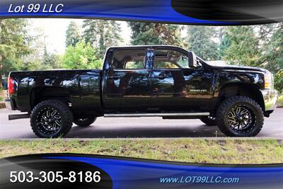 2013 Chevrolet Silverado 3500 HD LTZ 4X4 6.6L Duramax Heated Leather Moon Roof  Short Bed LIFTED Black 20 Wheels NEW TIRES 1 OWNER - Photo 8 - Milwaukie, OR 97267