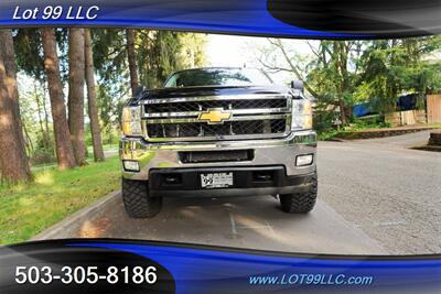 2013 Chevrolet Silverado 3500 HD LTZ 4X4 6.6L Duramax Heated Leather Moon Roof  Short Bed LIFTED Black 20 Wheels NEW TIRES 1 OWNER - Photo 6 - Milwaukie, OR 97267