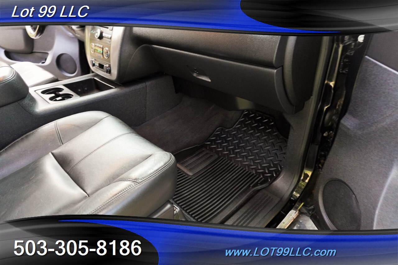 2013 Chevrolet Silverado 3500 HD LTZ 4X4 6.6L Duramax Heated Leather Moon Roof  Short Bed LIFTED Black 20 Wheels NEW TIRES 1 OWNER - Photo 33 - Milwaukie, OR 97267