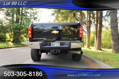 2013 Chevrolet Silverado 3500 HD LTZ 4X4 6.6L Duramax Heated Leather Moon Roof  Short Bed LIFTED Black 20 Wheels NEW TIRES 1 OWNER - Photo 10 - Milwaukie, OR 97267