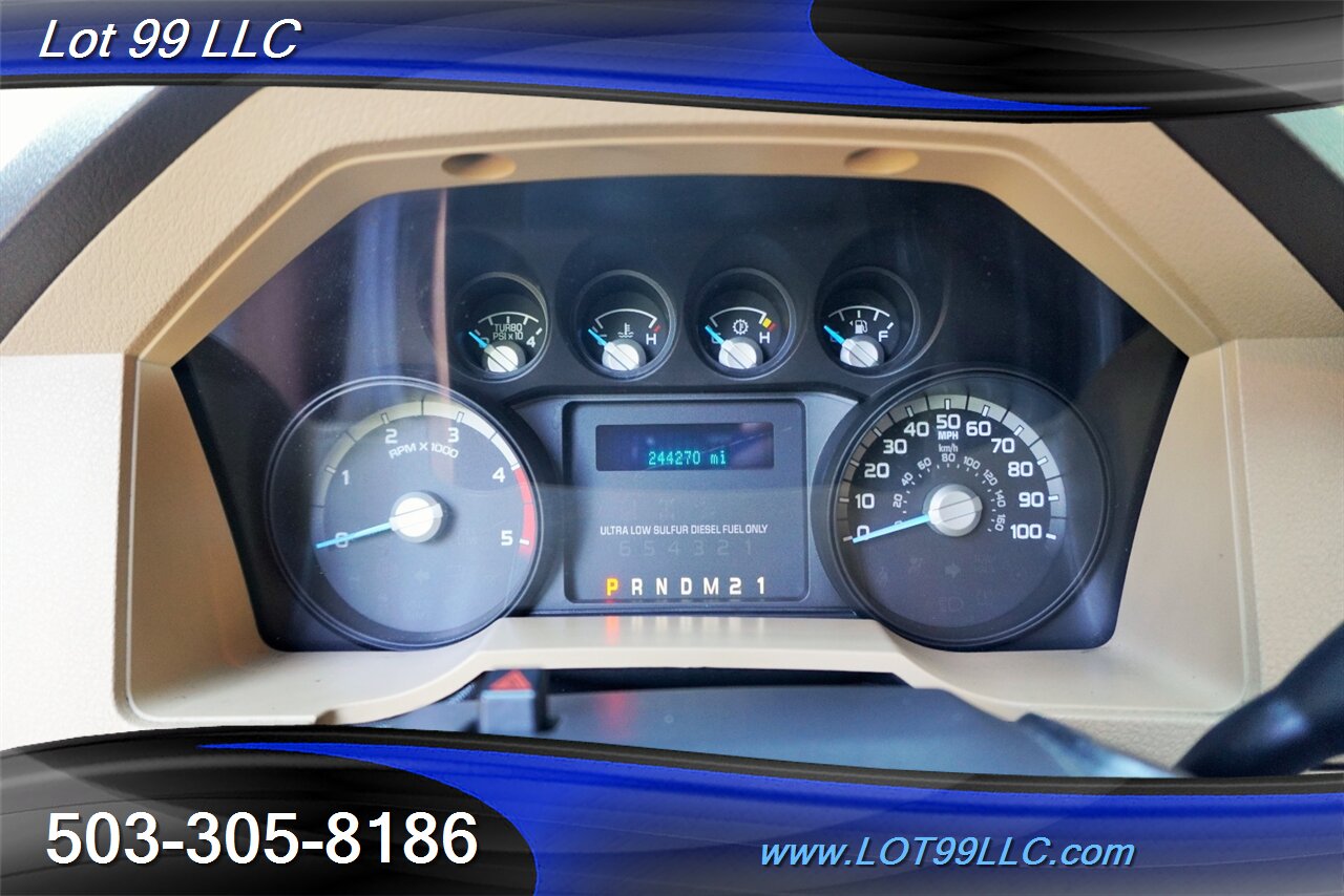 2013 Ford F-350 Super Duty XLT 4X4 6.7L Power Stroke Diesel LONG  BED Premium Wheels Newer Tires TOW PKG 1 OWNER - Photo 22 - Milwaukie, OR 97267