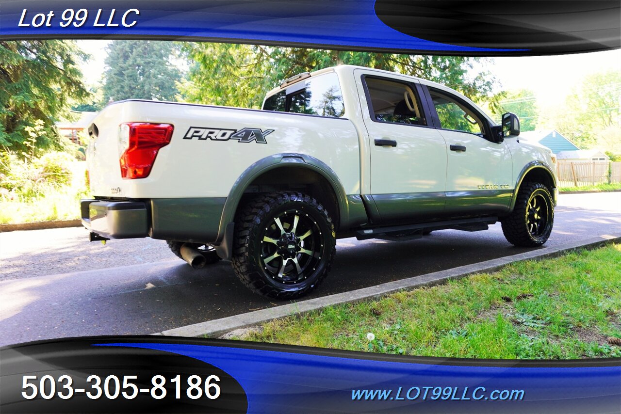2019 Nissan Titan PRO-4X 4x4 V8 5.5L Auto Heated Leather Seats GPS  Premium Wheels NEW TIRES Local Trade - Photo 9 - Milwaukie, OR 97267