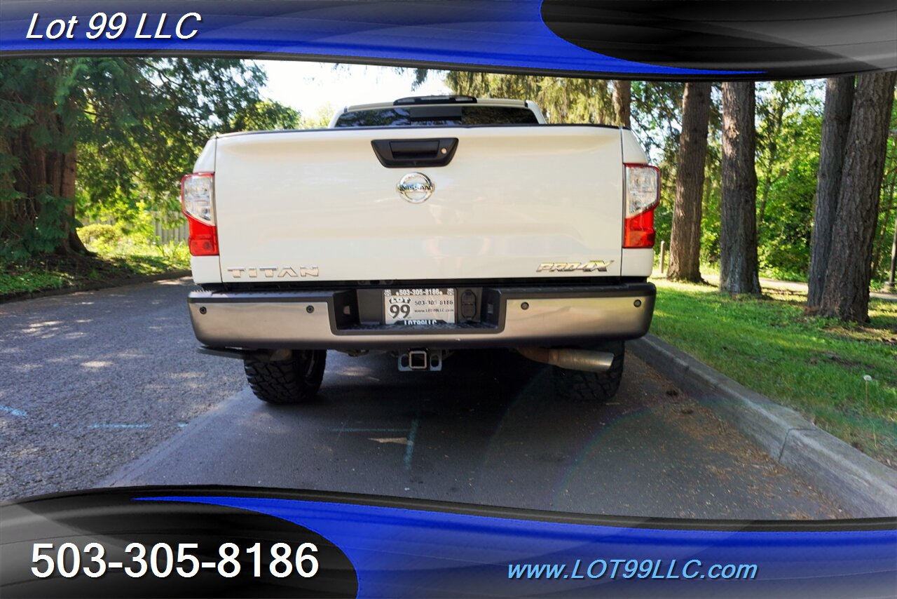 2019 Nissan Titan PRO-4X 4x4 V8 5.5L Auto Heated Leather Seats GPS  Premium Wheels NEW TIRES Local Trade - Photo 10 - Milwaukie, OR 97267