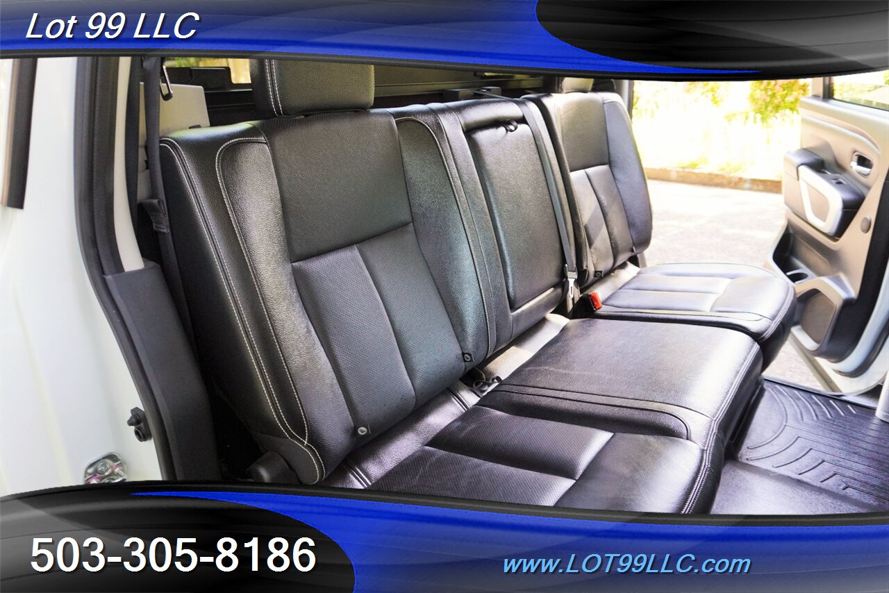 2019 Nissan Titan PRO-4X 4x4 V8 5.5L Auto Heated Leather Seats GPS  Premium Wheels NEW TIRES Local Trade - Photo 18 - Milwaukie, OR 97267