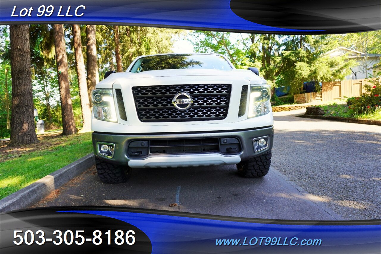 2019 Nissan Titan PRO-4X 4x4 V8 5.5L Auto Heated Leather Seats GPS  Premium Wheels NEW TIRES Local Trade - Photo 6 - Milwaukie, OR 97267