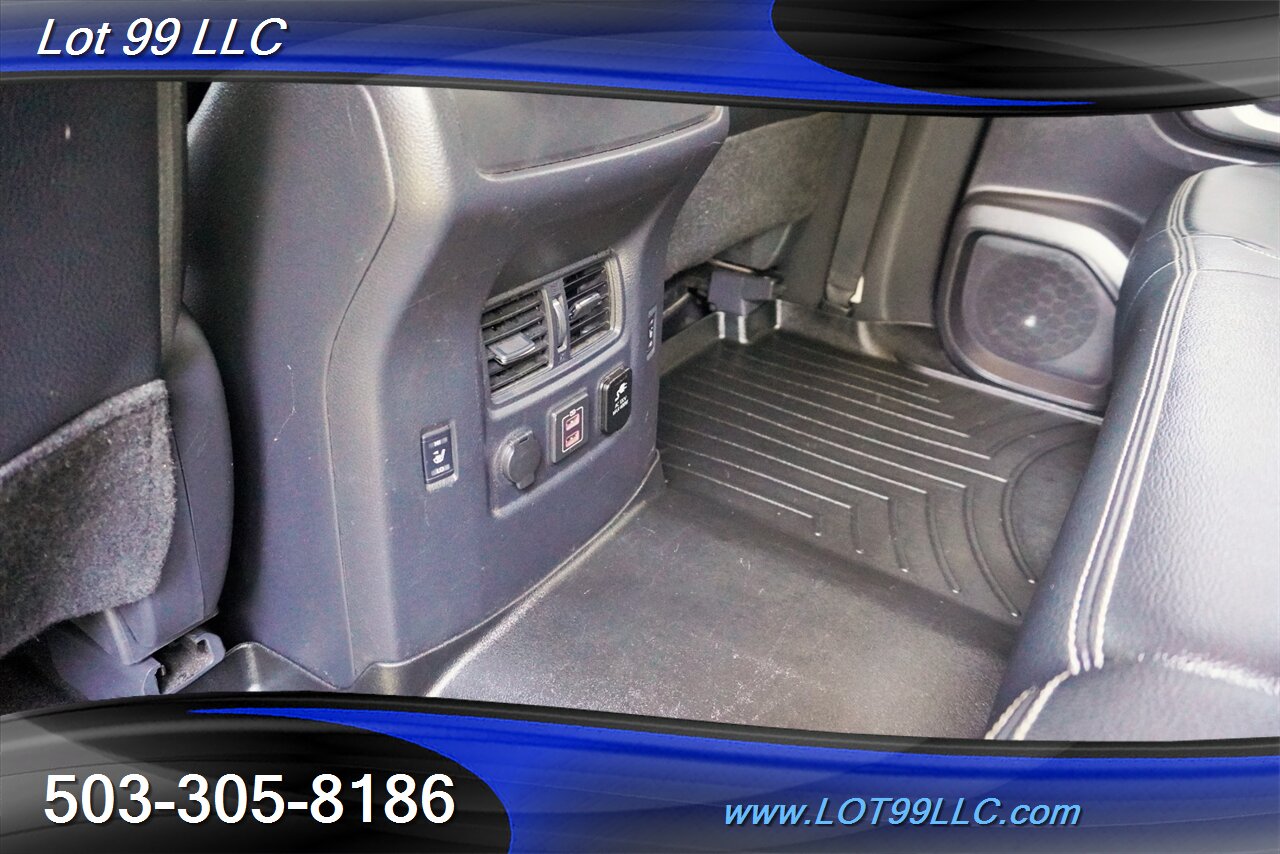 2019 Nissan Titan PRO-4X 4x4 V8 5.5L Auto Heated Leather Seats GPS  Premium Wheels NEW TIRES Local Trade - Photo 15 - Milwaukie, OR 97267