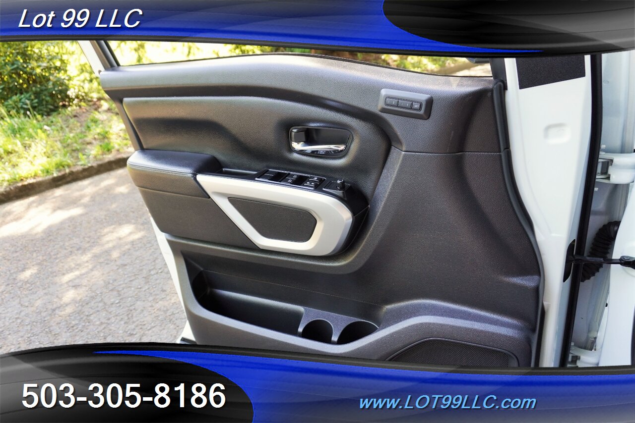 2019 Nissan Titan PRO-4X 4x4 V8 5.5L Auto Heated Leather Seats GPS  Premium Wheels NEW TIRES Local Trade - Photo 29 - Milwaukie, OR 97267