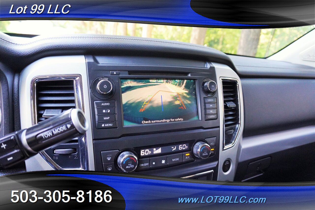 2019 Nissan Titan PRO-4X 4x4 V8 5.5L Auto Heated Leather Seats GPS  Premium Wheels NEW TIRES Local Trade - Photo 43 - Milwaukie, OR 97267