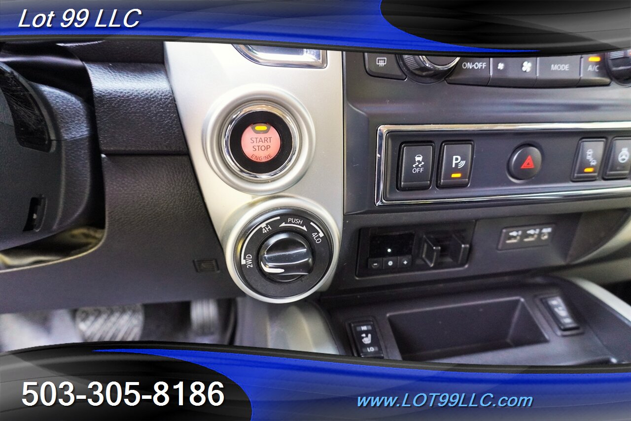 2019 Nissan Titan PRO-4X 4x4 V8 5.5L Auto Heated Leather Seats GPS  Premium Wheels NEW TIRES Local Trade - Photo 27 - Milwaukie, OR 97267