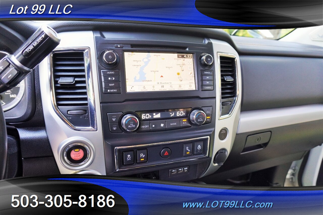 2019 Nissan Titan PRO-4X 4x4 V8 5.5L Auto Heated Leather Seats GPS  Premium Wheels NEW TIRES Local Trade - Photo 23 - Milwaukie, OR 97267