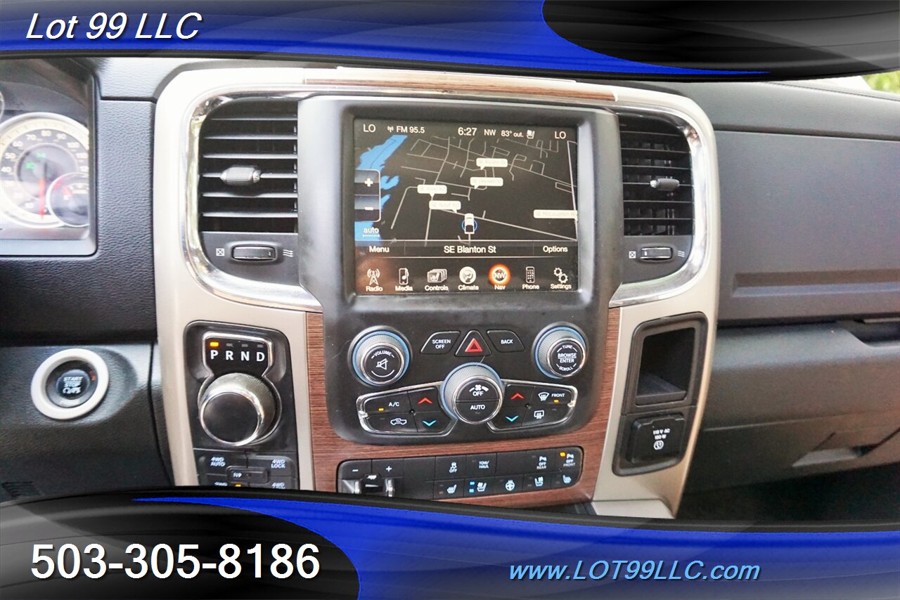 2015 RAM 1500 Laramie 4X4 3.0L ECO Diesel Leather Moon GPS 20S   - Photo 22 - Milwaukie, OR 97267