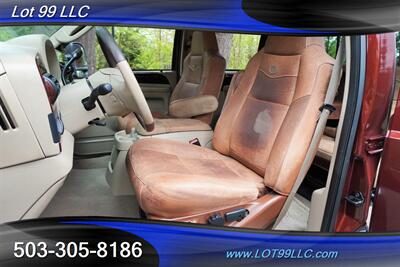 2007 Ford F-350 Lariat KING RANCH 4X4 DUALLY Power Stroke Heated  Leather Moon Roof Premium Wheels NEWER TIRES 2 OWNERS - Photo 13 - Milwaukie, OR 97267