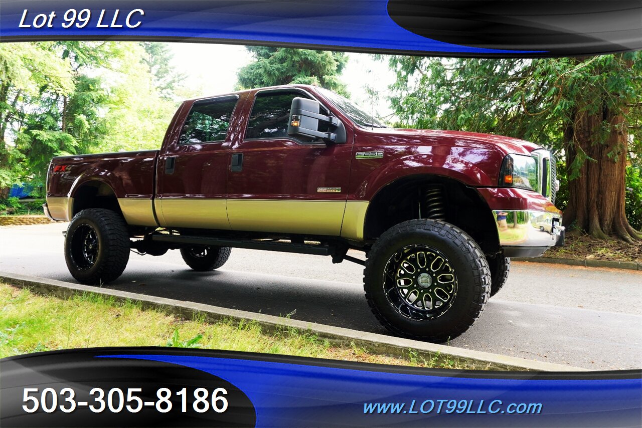 2006 Ford F-250 Lariat 4X4 BULLETPROOF Leather Seats LIFTED FUEL  Wheels new tires 50 SERVICE RECORDS - Photo 7 - Milwaukie, OR 97267