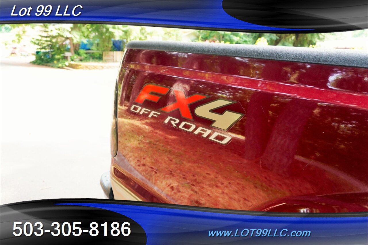 2006 Ford F-250 Lariat 4X4 BULLETPROOF Leather Seats LIFTED FUEL  Wheels new tires 50 SERVICE RECORDS - Photo 29 - Milwaukie, OR 97267