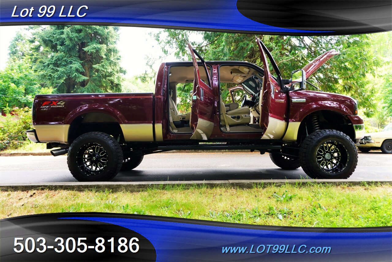 2006 Ford F-250 Lariat 4X4 BULLETPROOF Leather Seats LIFTED FUEL  Wheels new tires 50 SERVICE RECORDS - Photo 27 - Milwaukie, OR 97267