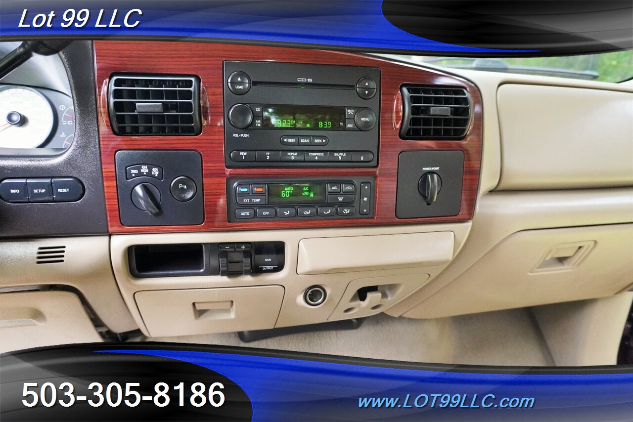 2006 Ford F-250 Lariat 4X4 BULLETPROOF Leather Seats LIFTED FUEL  Wheels new tires 50 SERVICE RECORDS - Photo 20 - Milwaukie, OR 97267