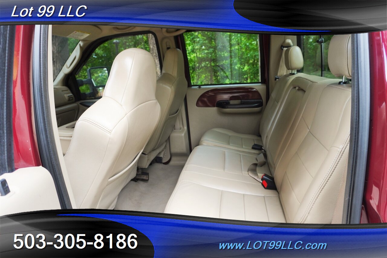 2006 Ford F-250 Lariat 4X4 BULLETPROOF Leather Seats LIFTED FUEL  Wheels new tires 50 SERVICE RECORDS - Photo 14 - Milwaukie, OR 97267