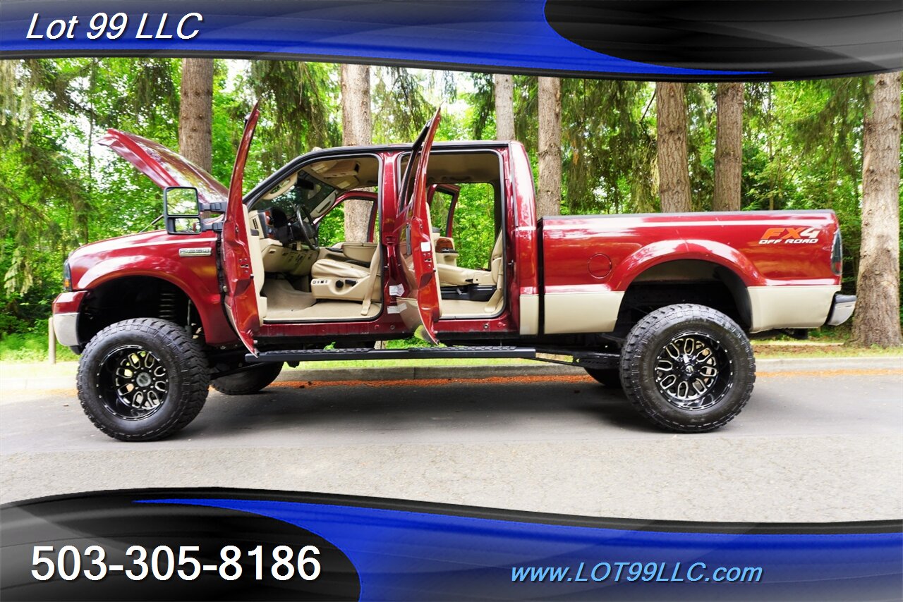2006 Ford F-250 Lariat 4X4 BULLETPROOF Leather Seats LIFTED FUEL  Wheels new tires 50 SERVICE RECORDS - Photo 25 - Milwaukie, OR 97267