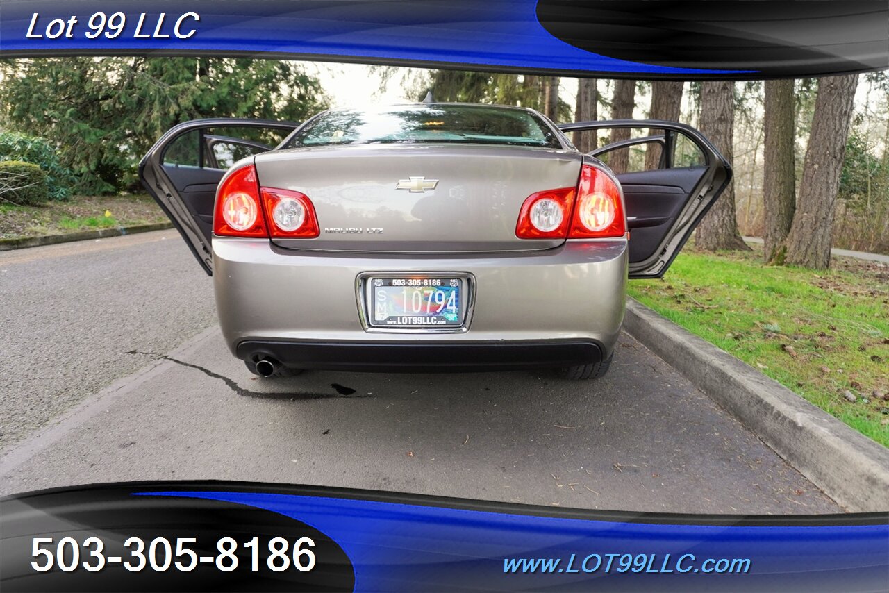 2012 Chevrolet Malibu LTZ Sedan 2.4L Auto Heated Leather Seats Moon Roof   - Photo 28 - Milwaukie, OR 97267