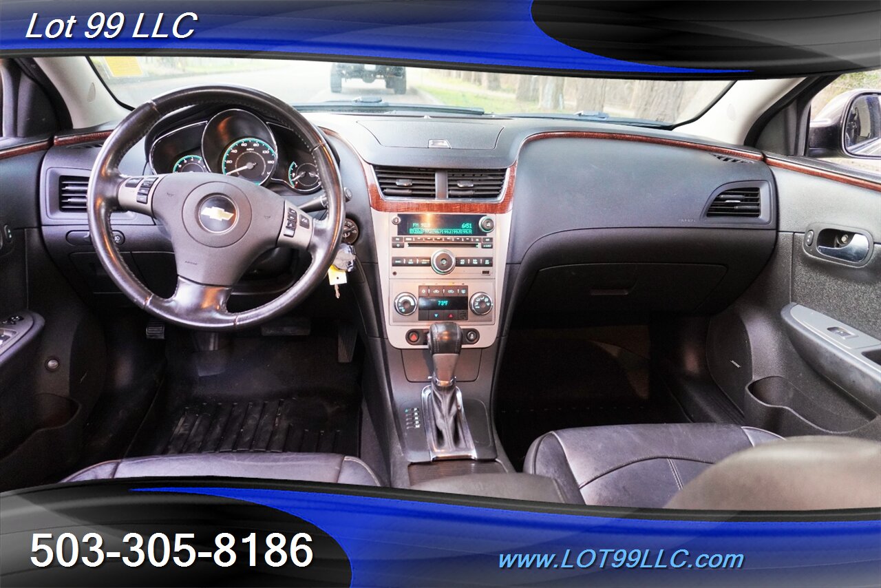2012 Chevrolet Malibu LTZ Sedan 2.4L Auto Heated Leather Seats Moon Roof   - Photo 2 - Milwaukie, OR 97267